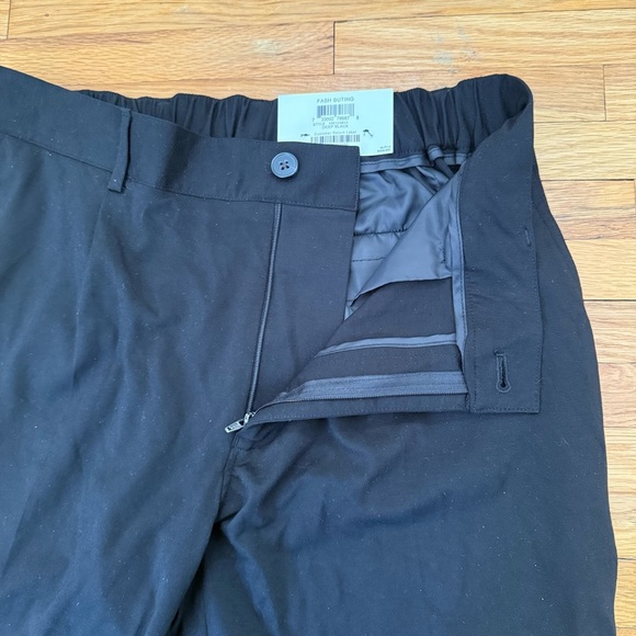 NWT INC International Concepts Women’s Black Elastic Waist Joggers Size Medium - Picture 5 of 9